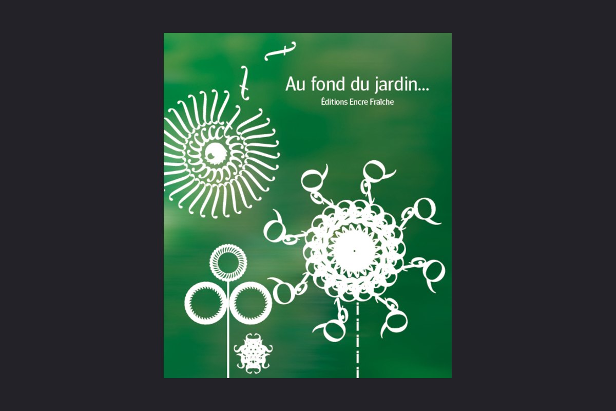 Couverture : Au fond du jardin…