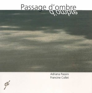 Couverture : Passage d&rsquo;ombre