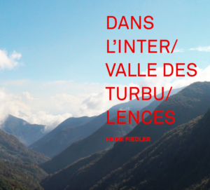 Couverture : Dans l&rsquo;intervalle des turbulences