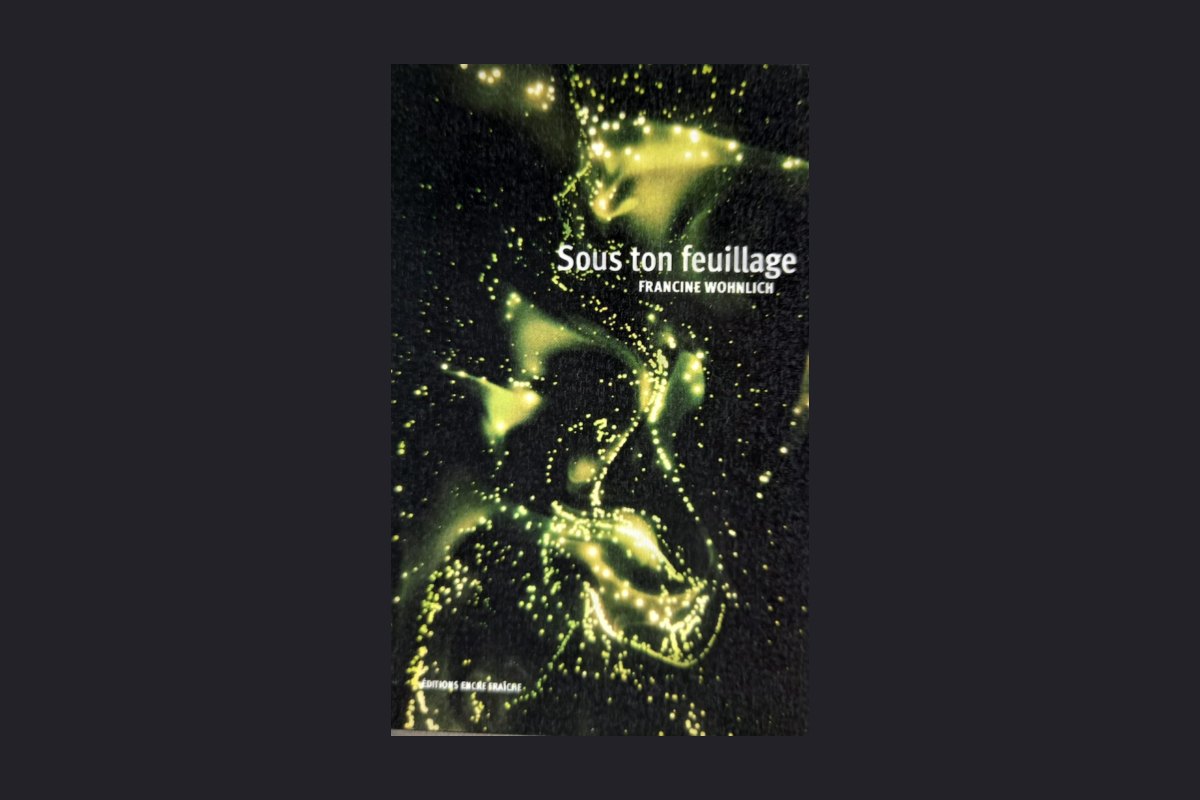 Couverture : Sous ton feuillage