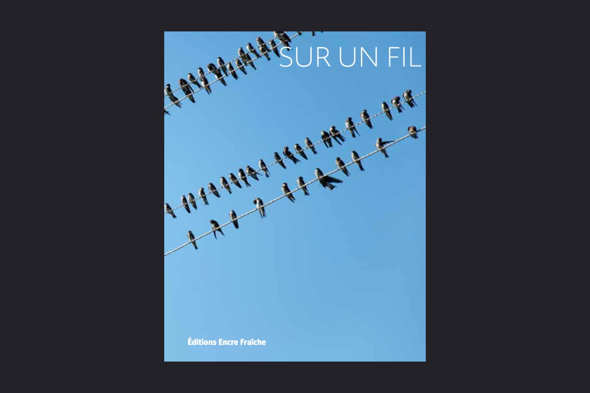 Couverture : Sur un fil